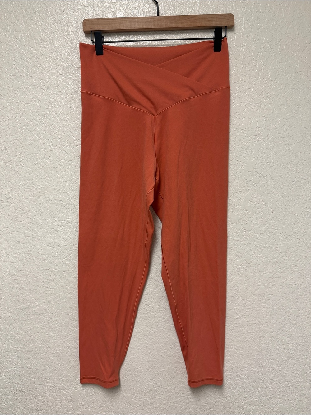 AERIE Orange High-Waist 7/8 Leggings Size XL